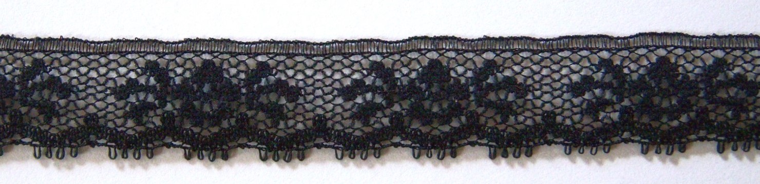 Black 3/4" Nylon Lace