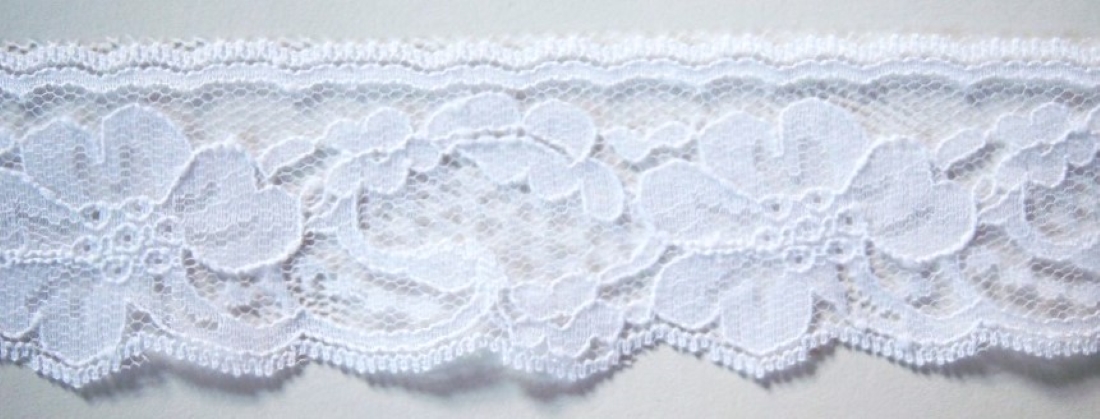 White 2" Nylon Lace