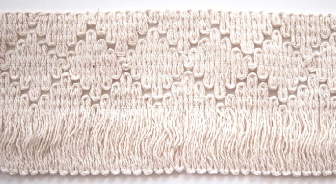Natural Cotton 3" Cluny Lace