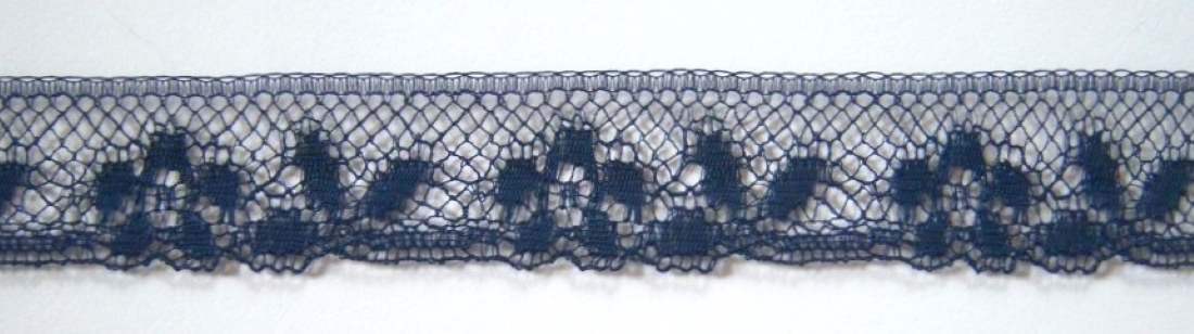 Navy 3/4" Lace