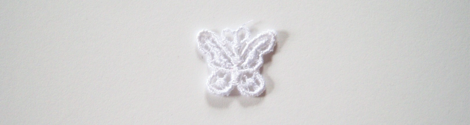 White Butterfly Venise Lace Applique