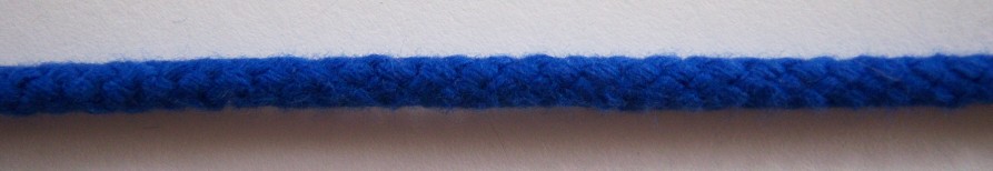 Cobalt Blue 3/16" Cotton Drawstring Cord