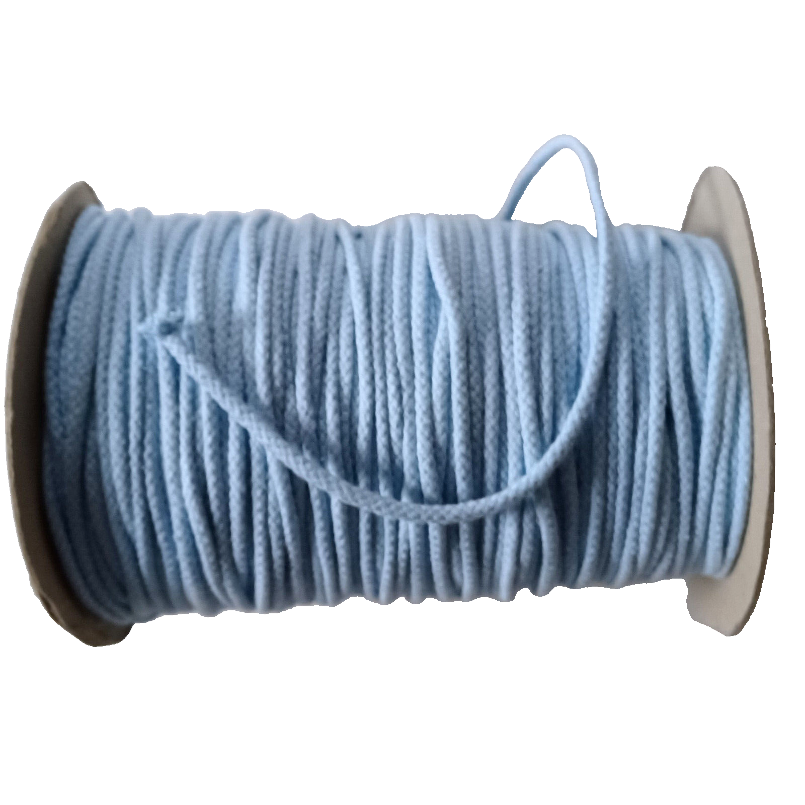 Dusty Blue 5/32" Cotton Drawstring Cord