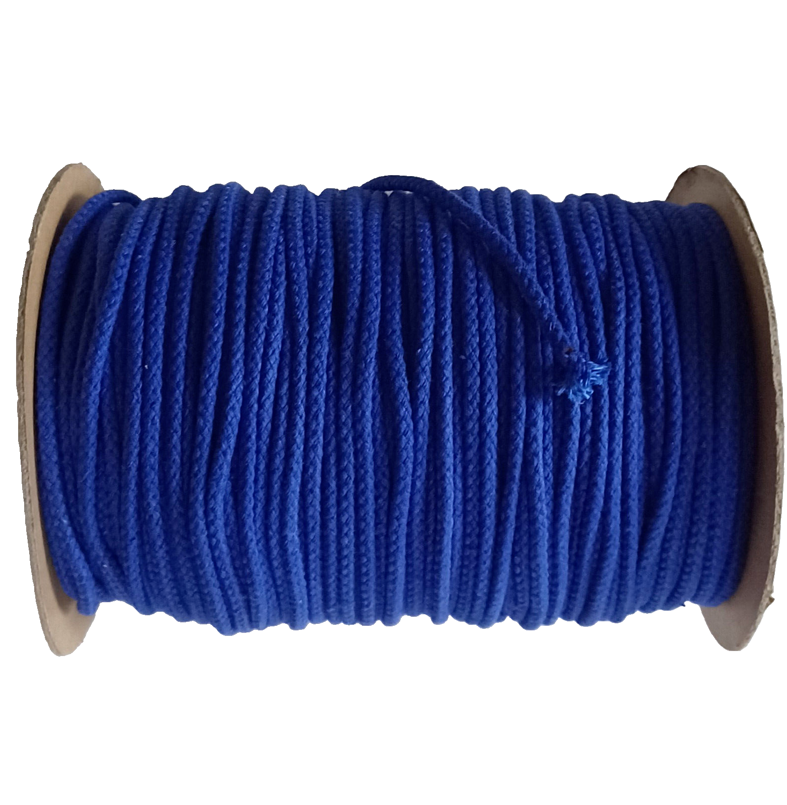 Light Cobalt 3/16" Cotton Drawstring Cord