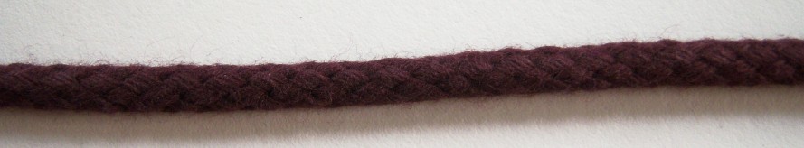 Port Wine 3/16" Cotton Drawstring Cord