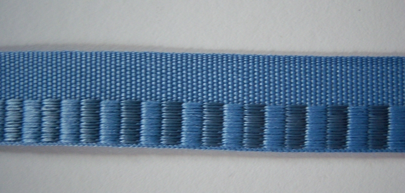 Slate Blue 5/8" Stripe Braid