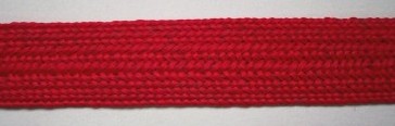 Red Braid 3/4" Soft Webbing