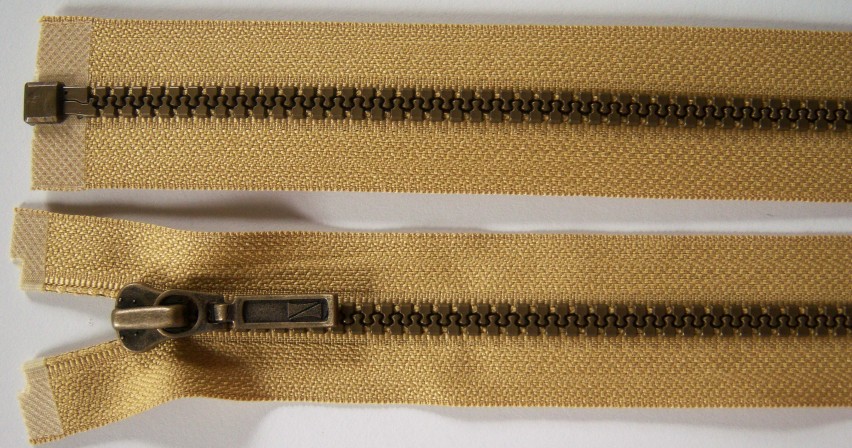Sunset Gold Dulon 23" Vislon Separating Zipper