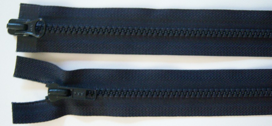 Navy YKK Parka 32" Vislon Separating Zipper