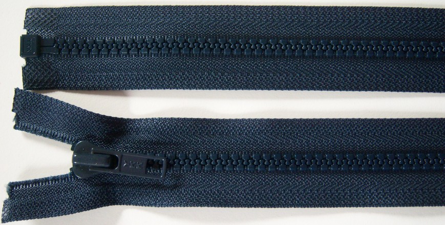 Navy YKK 15" Vislon Separating Zipper