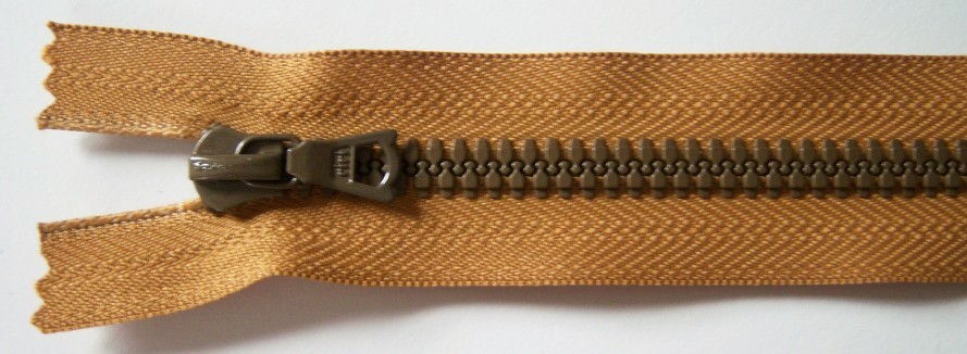 Ant. Gold RIRI 7" Vislon Zipper