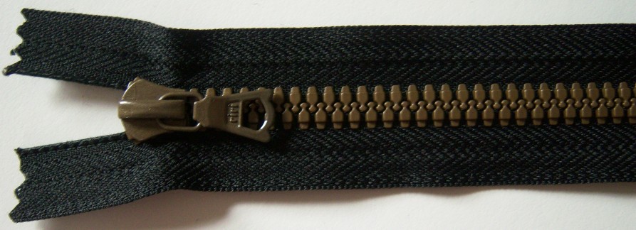 Black RIRI Pull 7" Vislon Zipper
