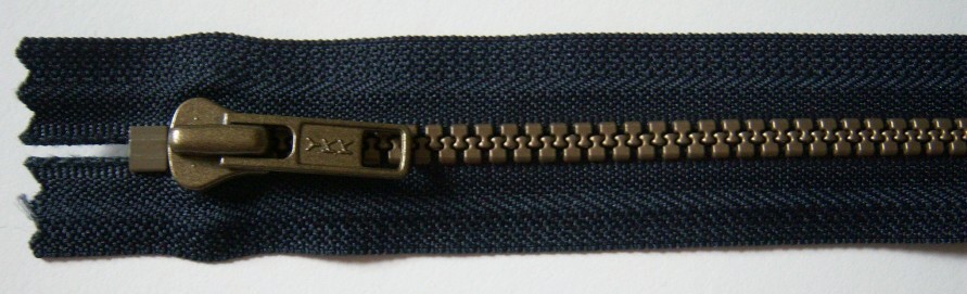 Dk Navy YKK 6.5" Vislon Zipper
