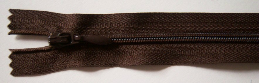 Brown YKK 6" Coil Zipper