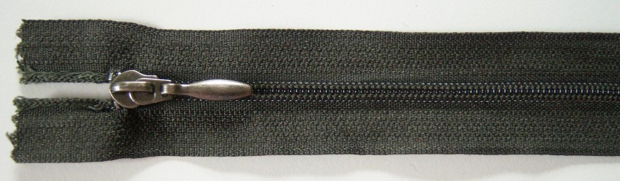 Olive YKK 6" Coil Zipper