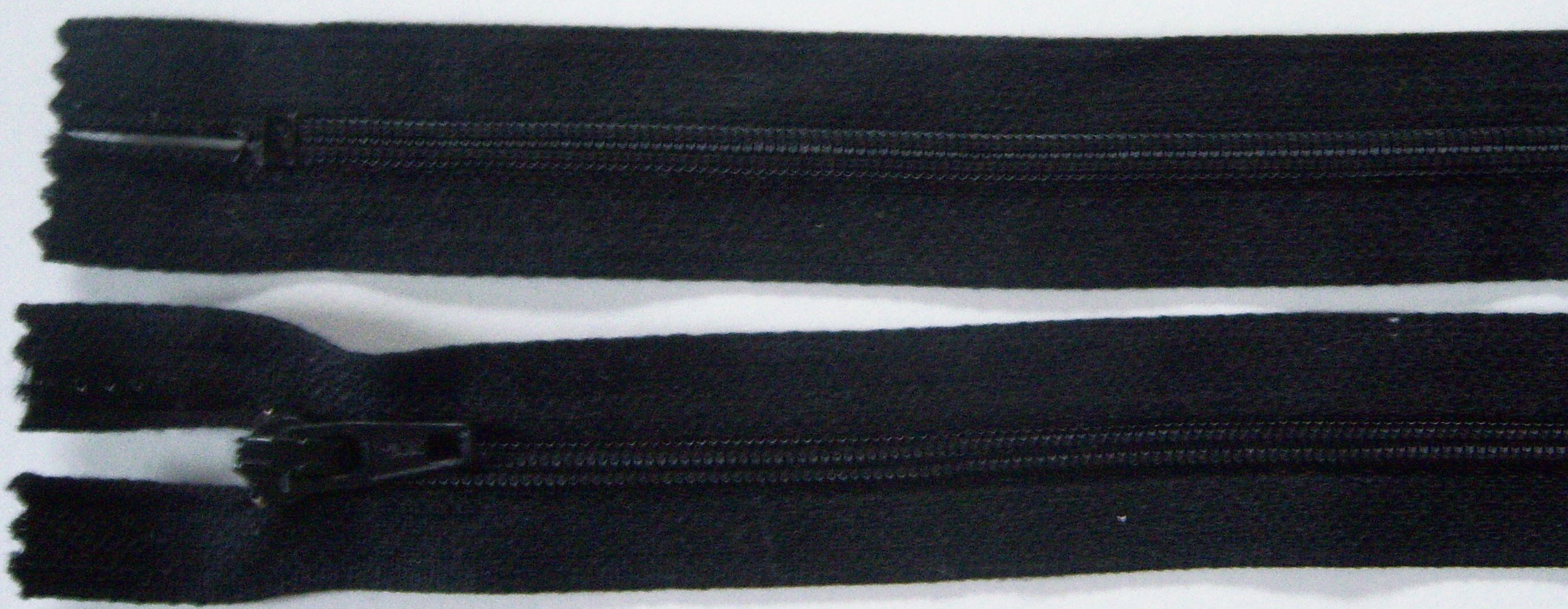 Black YKK 5.5" Zipper