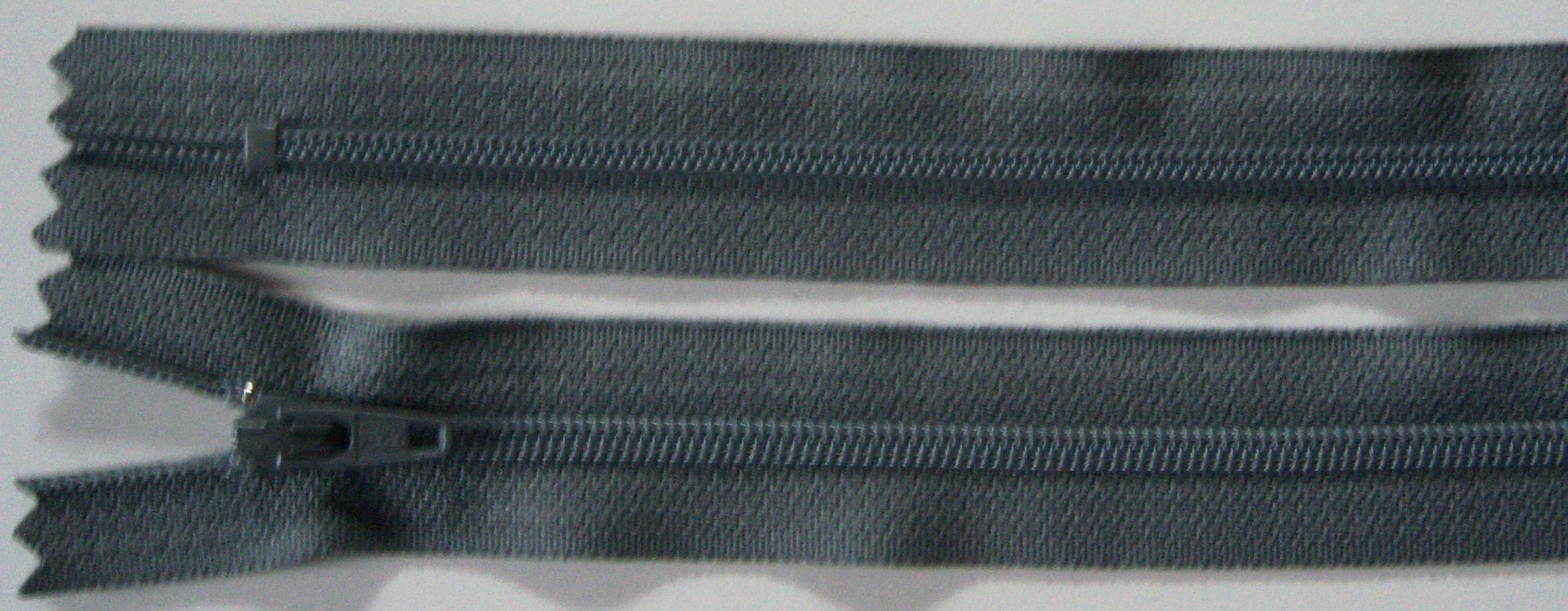 Grey YKK 6" Zipper