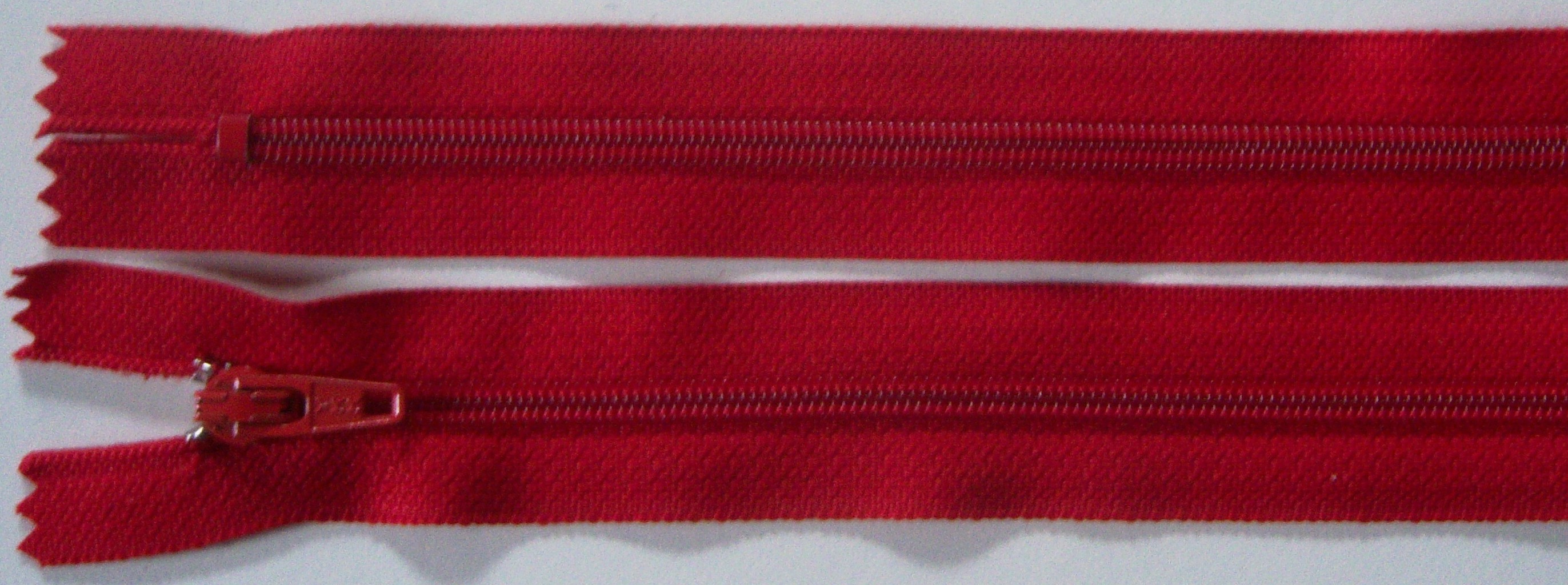 Dark Red YKK 6" Zipper