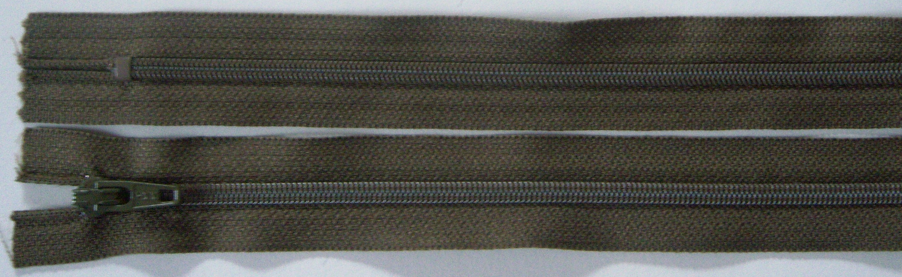 Olive Drab YKK 5.5" Nylon Coil Zipper