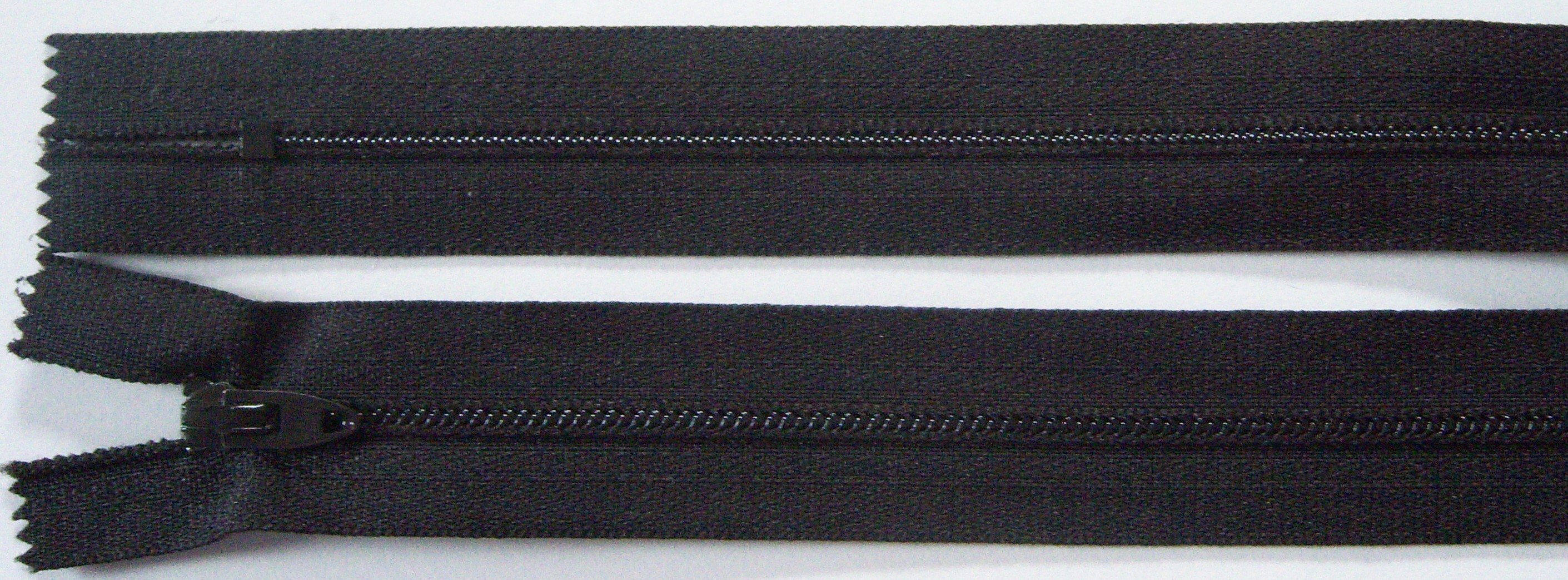 Charcoal Talon 6.5" Nylon Coil Zipper