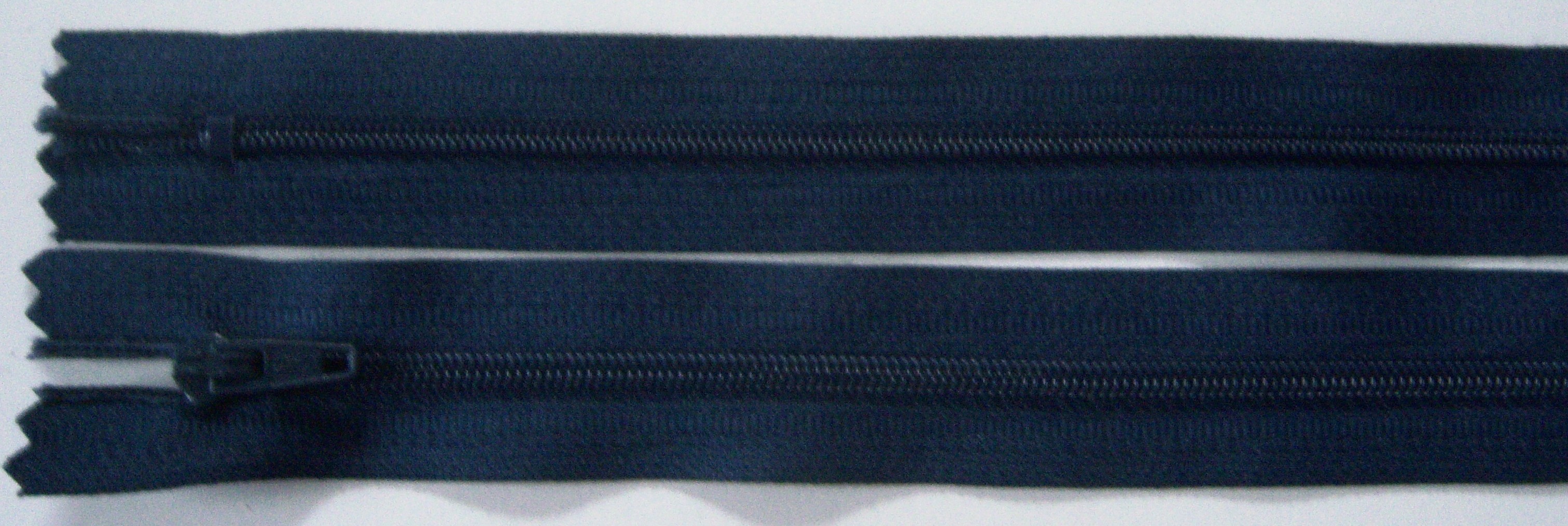 Light Navy YKK 6.5" Nylon Coil Zipper