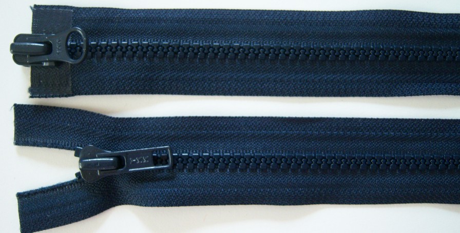 Navy YKK Parka 31" Vislon Separating Zipper