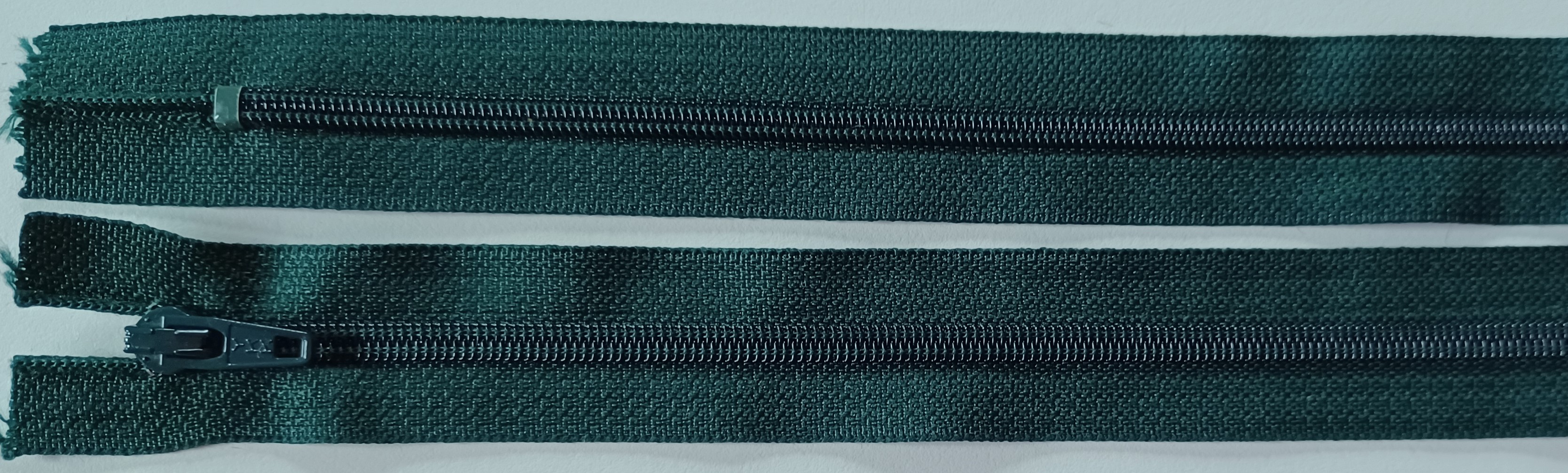 YKK Fir Green 7" Zipper
