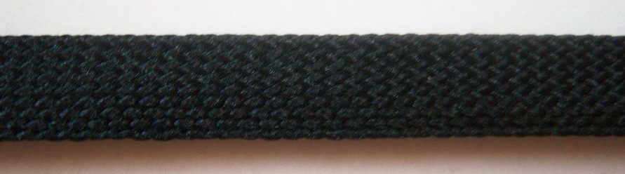 Black 1/2" Fold Over Braid