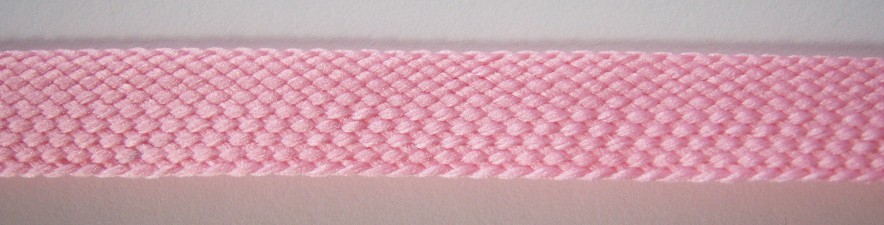 Candy Pink 1/2" Fold Over Braid