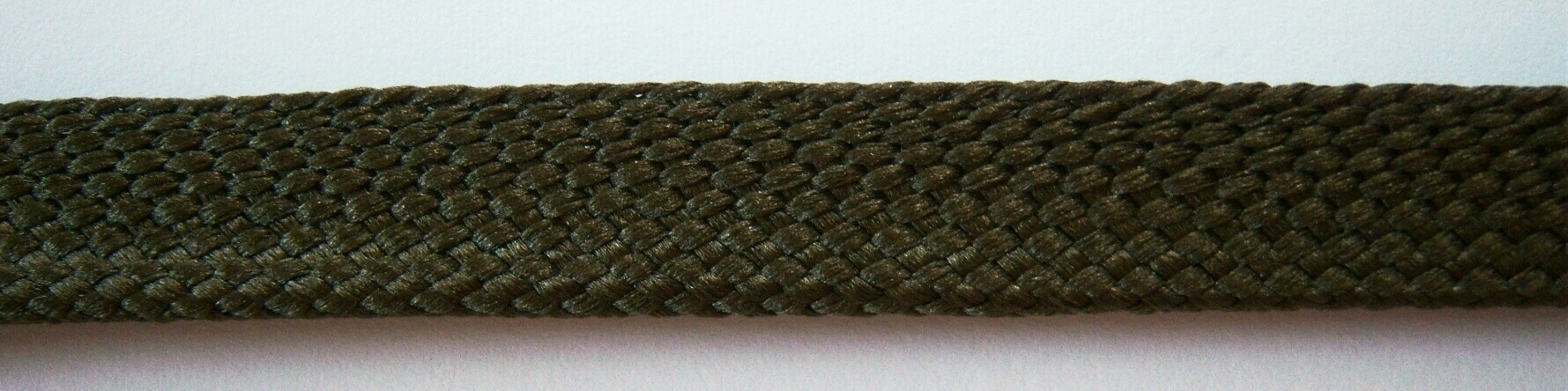 Olive Brown 5/8" Fold Over Braid