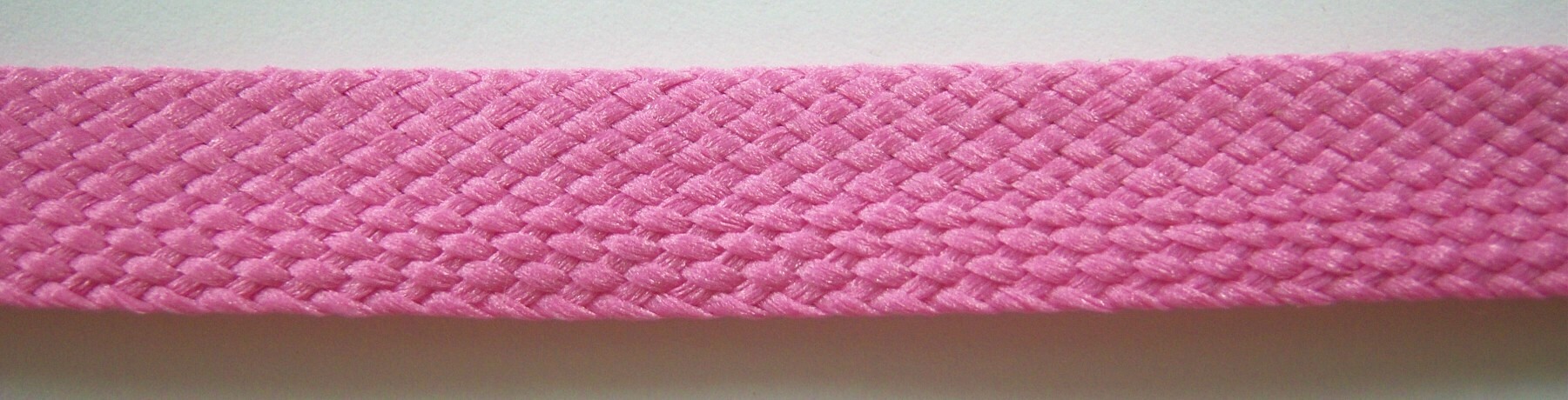 Rose Pink 5/8" Fold Over Braid
