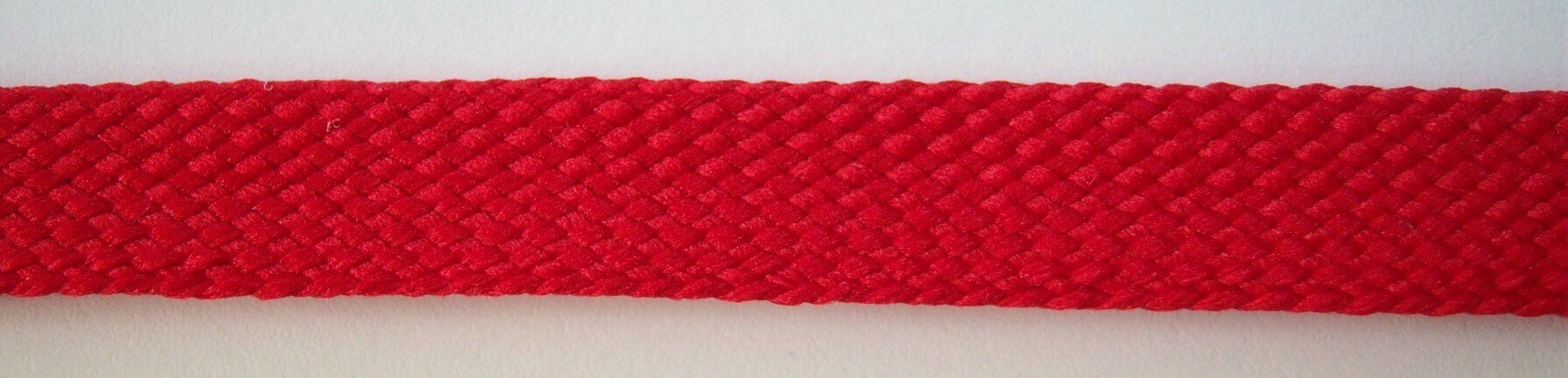 Red 5/8" Fold Over Braid