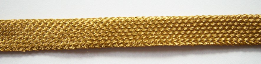 Shiny Gold Color 1/2" Fold Over Braid