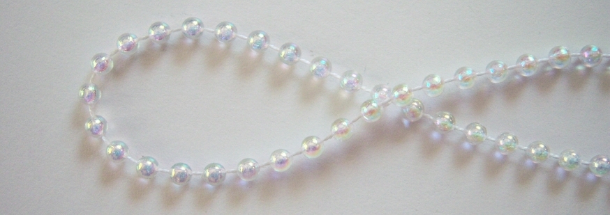 Clear 4mm Imitation Beads