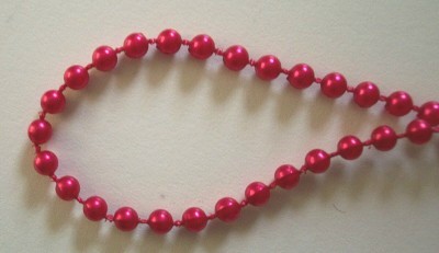 Rouge 4mm Imitation Beads