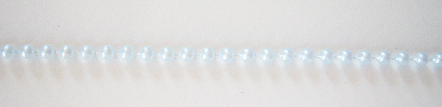 Powder Blue 4mm Imitation Pearls