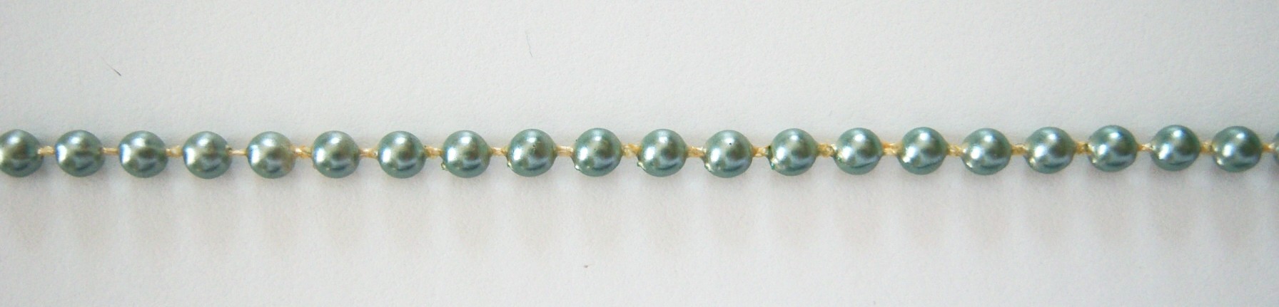 Antique Green 4mm Imitation Pearls